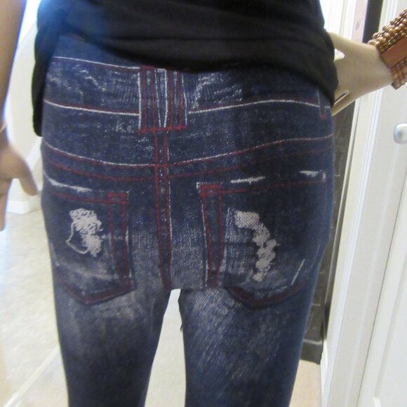 Legging Pro Jean Look One Size - Picture 4 of 11